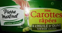 Mängden socker i Carottes râpées assaisonnées