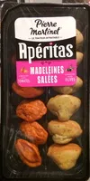 Mängden socker i Apéritas Mes Madeleines aux Tomates et aux Olives