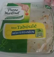 Mängden socker i Taboulé à l'huile d'olive 4% et aux olives noires