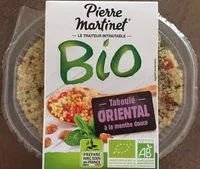 Mängden socker i Taboulé oriental à la menthe douce