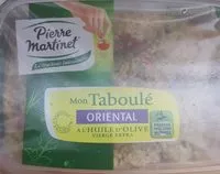 Mängden socker i Mon taboulé oriental huile d'olive