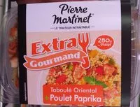 Mängden socker i Taboulé Oriental Poulet Paprika