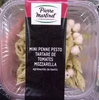 Mängden socker i Salade de pâtes pesto tomates Mozzarella Pierre Martinet