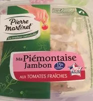 Mängden socker i Ma piemontaise au jambon