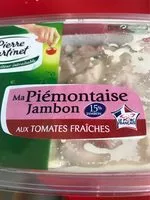 Mängden socker i Piémontaise au Jambon