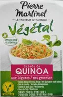 Mängden socker i Salade de quinoa aux légumes et fèves de soja