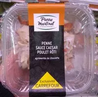 Mängden socker i Penne Sauce Caesar Poulet Rôti