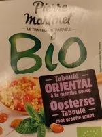 Mängden socker i Taboulé oriental à la menthe douce