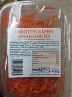 Mängden socker i Carottes Rapées assaisonnées