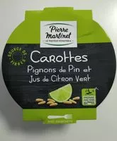 Mängden socker i Carottes pignond e Pin et Jus de Citron vert