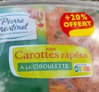 Mängden socker i Carottes râpées à la ciboulette