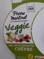 Mängden socker i Veggie blé & petit épeautre chèvre