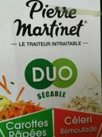 Mängden socker i Carottes râpées et céleri rémoulade