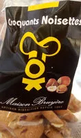 Mängden socker i Croquants De Noisettes 180 GR