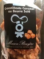 Mängden socker i Croustillants caramel au beurre salé