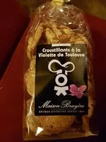 Mängden socker i Croustillants à la violette de Toulouse