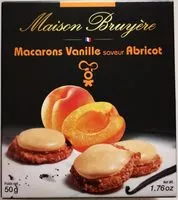 Mängden socker i Macarons vanille saveur abricot