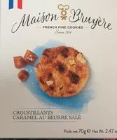 Mängden socker i Croustillants caramel au beurre sale