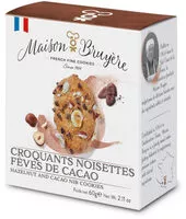 Mängden socker i Maison Bruyere - French Cookies with Cocoa Nibs & Hazelnuts, 60g (2.1oz)