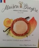 Mängden socker i Macarons Vanille saveur Abricot
