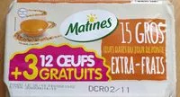 Mängden socker i Oeuf Gros Maxi Matinesx12+3grt