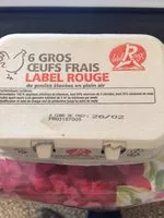 Mängden socker i Oeufs frais
