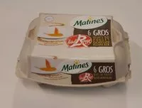 Mängden socker i 6 oeufs plein air Label Rouge gros
