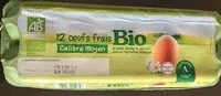 Mängden socker i 12 Œufs Frais Bio