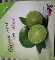 Mängden socker i Sorbet Citron vert de Brésil