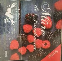 Mängden socker i Sorbet mûre de framboisier