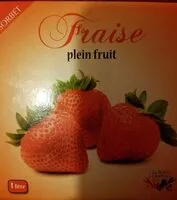 Mängden socker i Fraise plein fruit