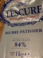 Mängden socker i Beurre pâtissier