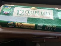 Mängden socker i 12 œufs Baby Coque de poules élevées en plein air issus de l'agriculture biologique