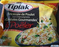 Mängden socker i Fricassée de poulet aux champignons et céréales gourmandes à poêler