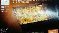 Mängden socker i Gratin de noix de Saint Jacques