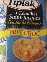 Mängden socker i Coquille saint jacques fondue de poireaux