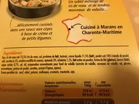 Mängden socker i 2 Cassolettes Ris de Veau et Volaille, Sauce aux Cèpes