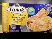 Mängden socker i Cassolettes de saumon et St Jacques sauce fine champagne