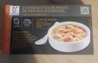 Mängden socker i Cassolettes fruits de mer pleurotes