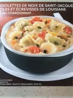 Mängden socker i Cassolette noix de st jacque raviole et écrevisses