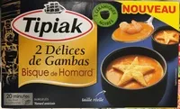 Mängden socker i 2 Délices de Gambas Bisque de Homard surgelés