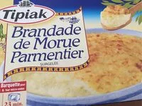 Mängden socker i Brandade de Morue Parmentier surgelée