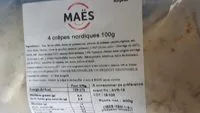 Mängden socker i 4 crêpes nordiques 100g