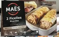 Mängden socker i 2 ficelles picardes à gratiner