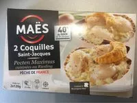 Mängden socker i Coquilles Saint-Jacques