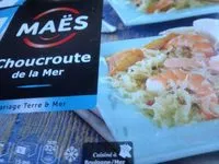 Mängden socker i Choucroute de la mer