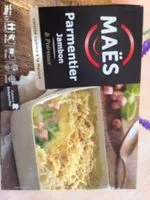 Mängden socker i Parmentier jambon