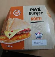 Mängden socker i Pavé Burger Rösti