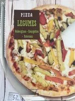 Mängden socker i Pizza Légumes Aubergines - Courgettes - Poivrons