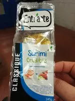 Mängden socker i Sandwich Surimi / Tomate Au Pain De Mie Complet